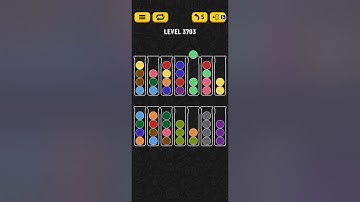 Ball Sort Puzzle Level 3703 = Cup Sort Puzzle Level 3703 = Water Sort Puzzle Level 3703 All the same