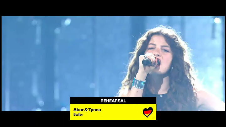 Rehearsal Clip: Abor & Tynna - Baller | Germany 🇩🇪 Eurovision 2025