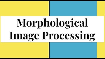 Morphological Image Processing