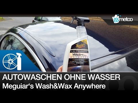 Auto waschen ohne Wasser - Meguiars Wash & Wax Anywhere Test Erfahrung Anwendung - 83metoo