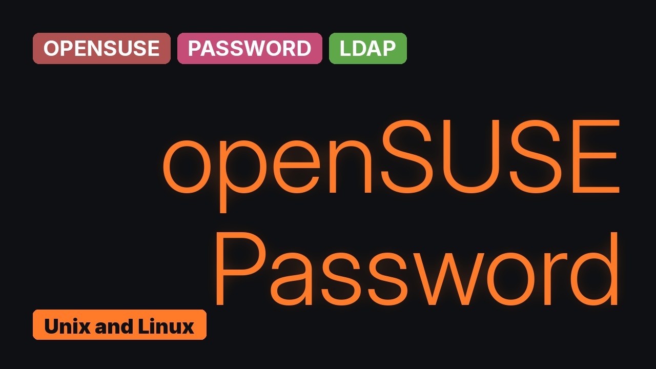 Unix & Linux: Is Open LDAP meant to work with the passwd command for ...