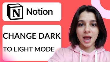 How To Change Notion From Dark Mode To Light | Notion Guide