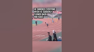 A Touching Decision on the Track 🥹