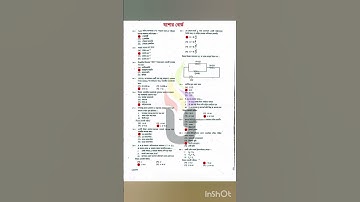পদার্থবিজ্ঞান mcq সমাধান যশোর বোর্ড ২০২৫ | Physics MCQ Solution Jessore Board 2025