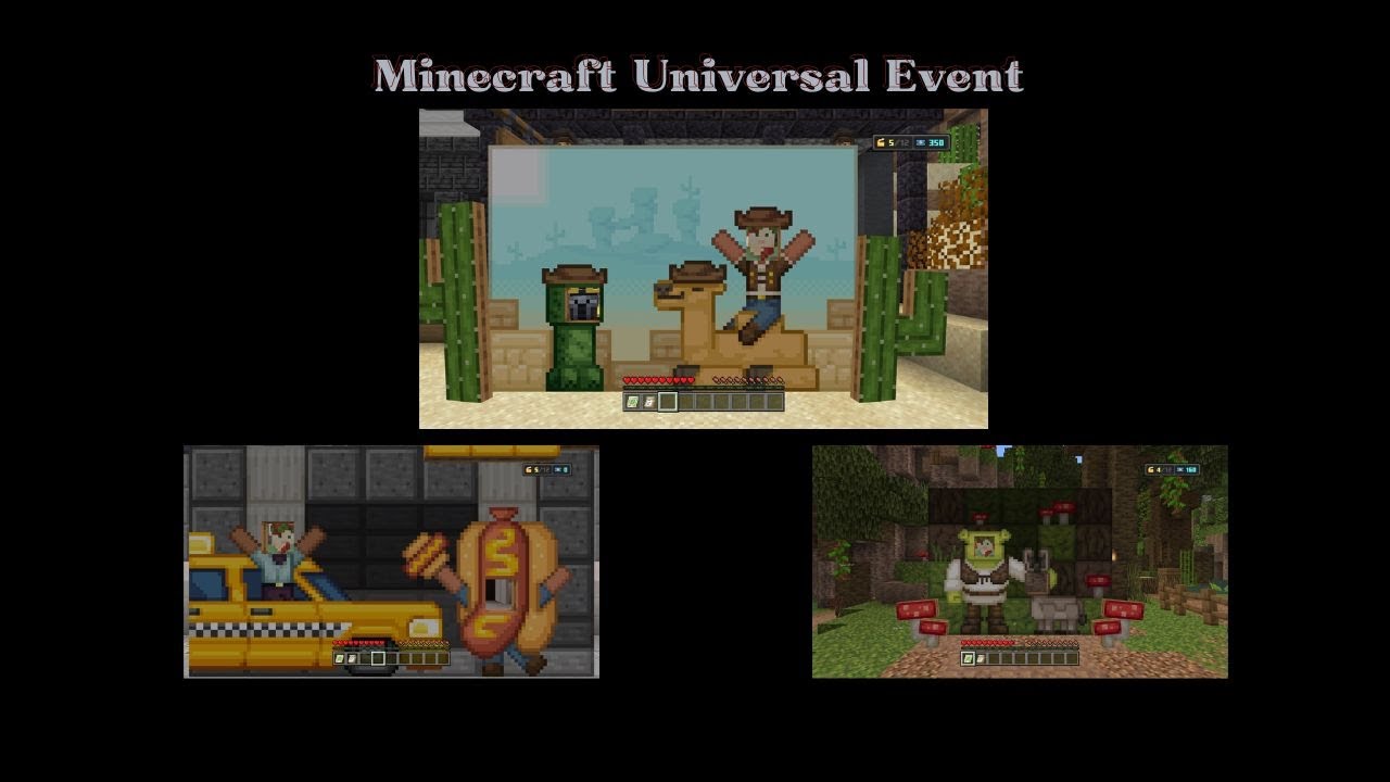 My first trip to the Minecraft Universal Event - YouTube