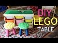 DIY Lego Activity Table & Organization | Babybellykelli DIY Lego Activity Table & Organization | Babybellykelli