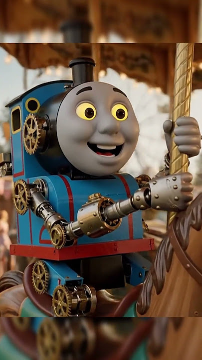 Robot Thomas Si Kereta Naik Odong Odong Ceria~Robot Thomas the Train Rides Joyful Odong Odong