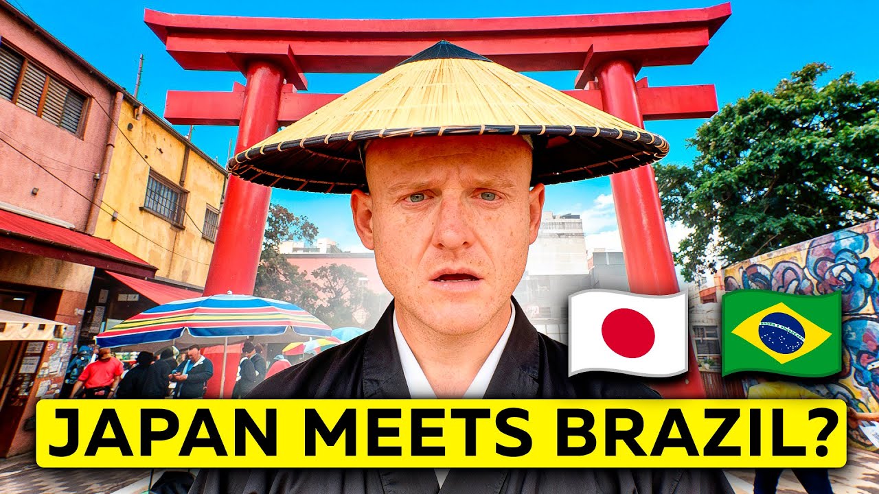 Англичанин в шоке от японского города в Бразилии