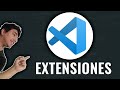 ¿Conoces estas 5 EXTENSIONES de VISUAL STUDIO CODE? (LA ÚLTIMA es la MEJOR*)