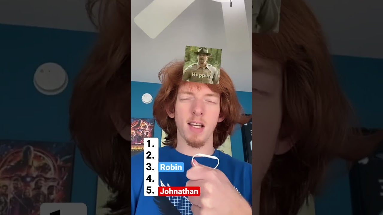 RANKING STRANGER THINGS CHARACTERS!! 