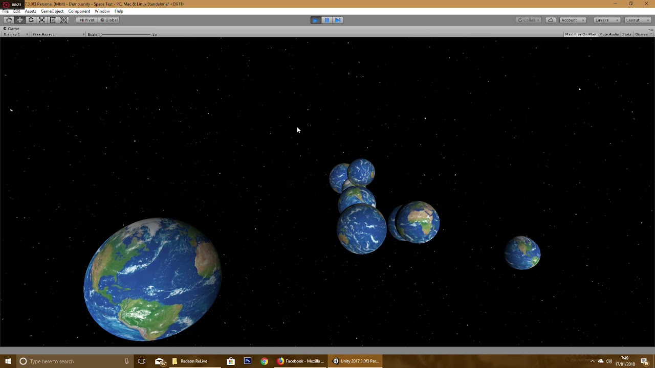 Testing Unity Gravity - YouTube