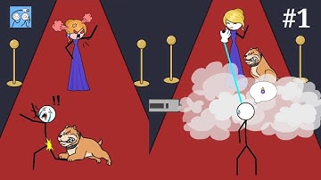 Thief Puzzle - Funny Stickman Brain Puzzle Game - Levels 29-45 Android Gameplay(WEEGOON) #ytvideos