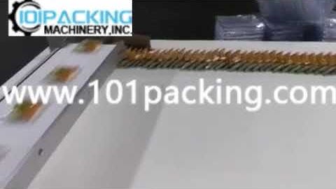Automatic cookie biscuit horizontal flow film wrapping packing counting machine