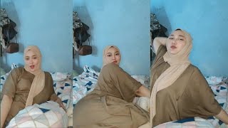 New Hijab Style Live Sambil Joget Manja Keliatan Cantik Banget