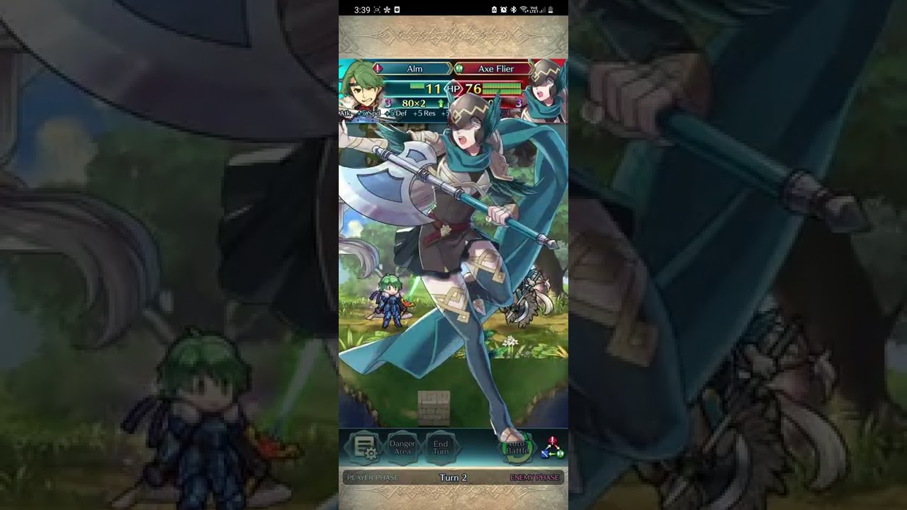 [FEH] Alm vs Caeda: Abyssal Legendary Hero Battle