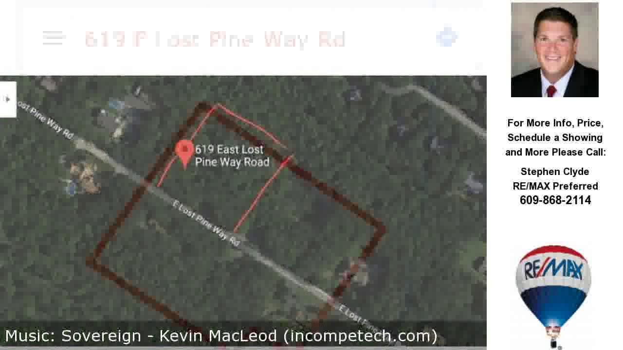 619 E LOST PINE WAY ROAD, GALLOWAY, NJ Presented by Stephen Clyde.