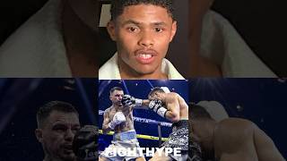 Shakur Stevenson REACTS to Lomachenko KNOCKING OUT George Kambosos Jr