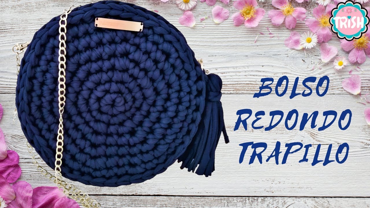 👜COMO MONTAR EL BOLSO REDONDO PASO A - GANCHILLO - CROCHET - DIY👜👜 - YouTube