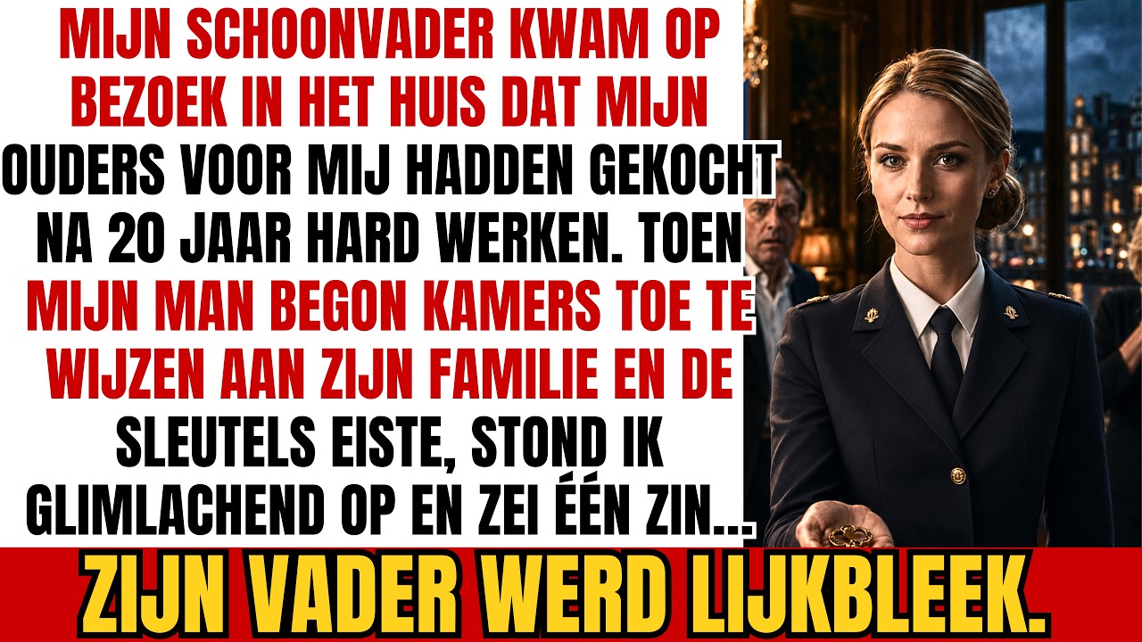 Ik had twintig jaar in het leger gediend en me nog nooit zo onveilig gevoeld als in mijn eigen woonkamer, toen mijn man zijn hand naar me uitstak en zei: “Haal de sleutels voor mijn vader.” Zijn...