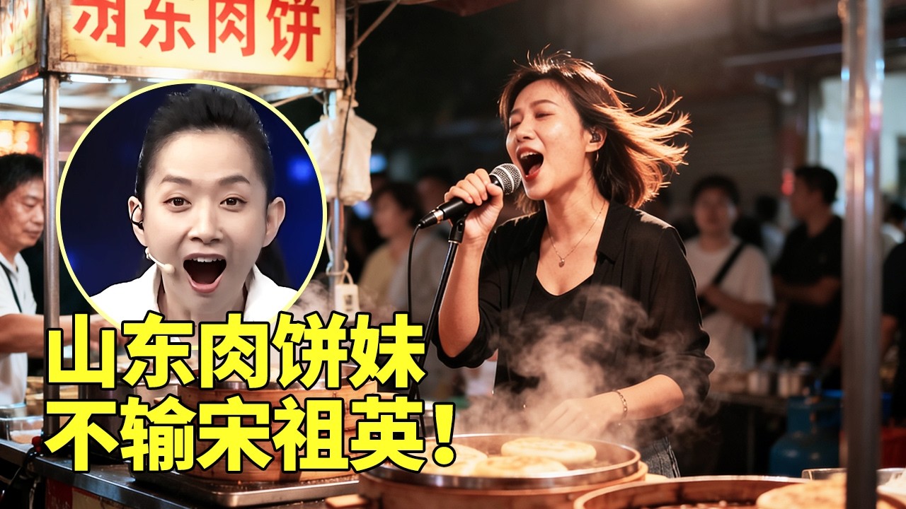 山东肉饼妹一开嗓碾压专业歌手，一曲《大地飞歌》不输宋祖英，照顾瘫痪公公失明婆婆撑起全家【王芳王为念访谈】