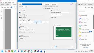how to Print a pdf document with multiple pages per sheet