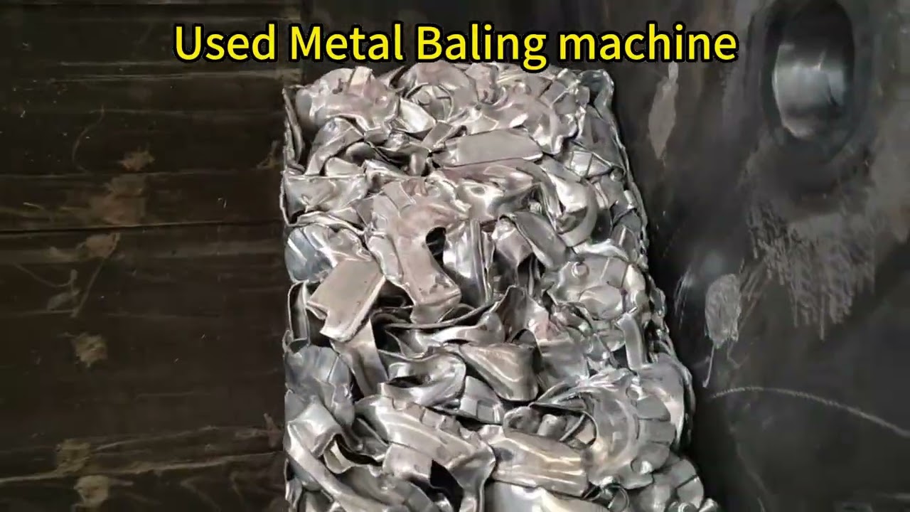 Used Metal Baling Machine