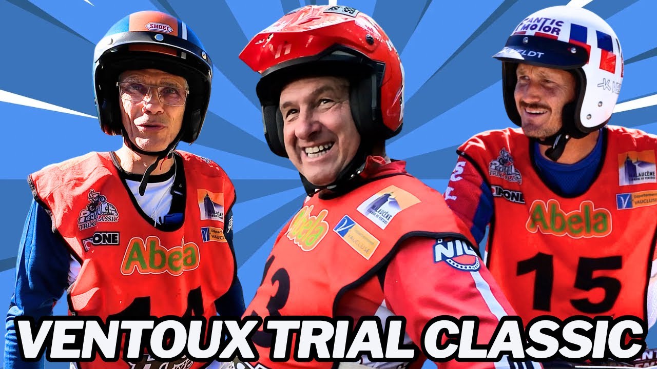 Je roule au VENTOUX TRIAL CLASSIC avec Pascal COUTURIER et Julien DUPONT 