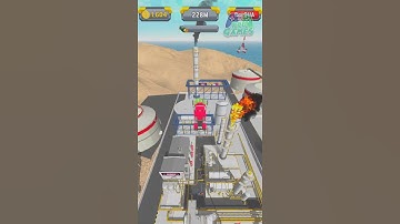 Construction Ramp Jumping Gameplay All Levels (Android, IOS) #shorts