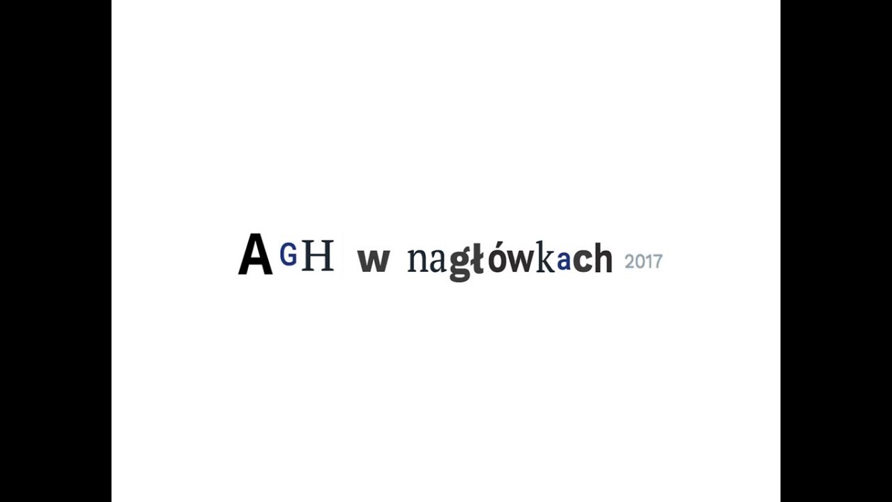 AGH w nagłówkach prasowych 2017