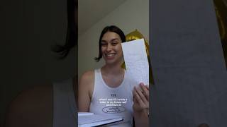 reading a letter I wrote to my future self! 🥹