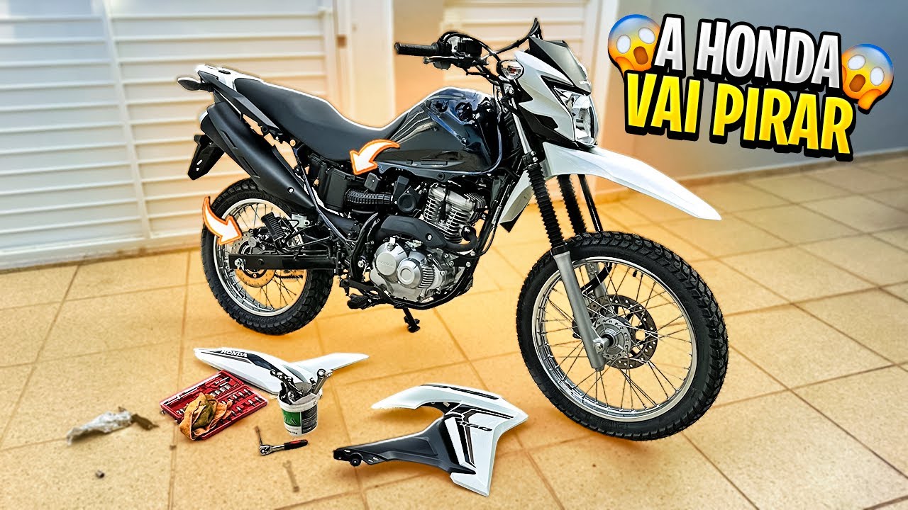 PRIMEIRA ALTERAÇÃO NA BROS 160 0KM 2023, SE A HONDA VER ISSO ELA PIRA