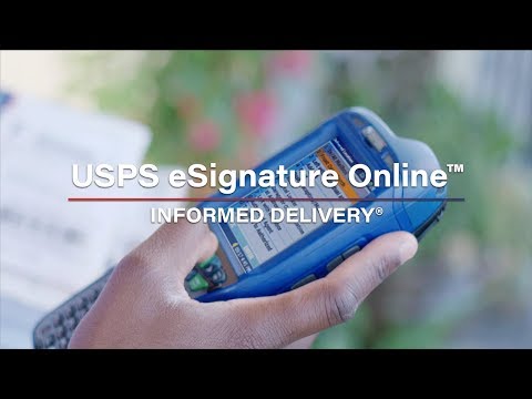 Video: Usps necesită semnătură pentru pachetele asigurate?