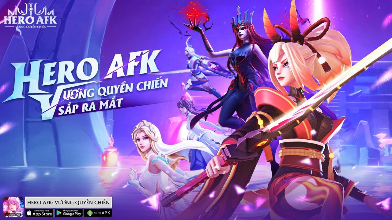 Hero AFK: Vương Quyền Chiến VNG - Game chiến thuật rảnh tay 3D bối cảnh fantasy siêu thực - YouTube