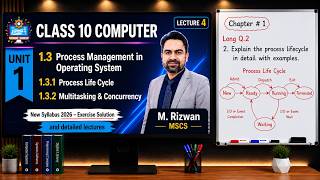 Process Management in Operating System | Process Life Cycle, Multitasking & Concurrency | Class 10