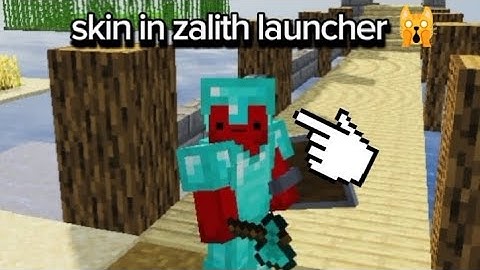 Official Minecraft skin tutorial for zalith and mojo launcher