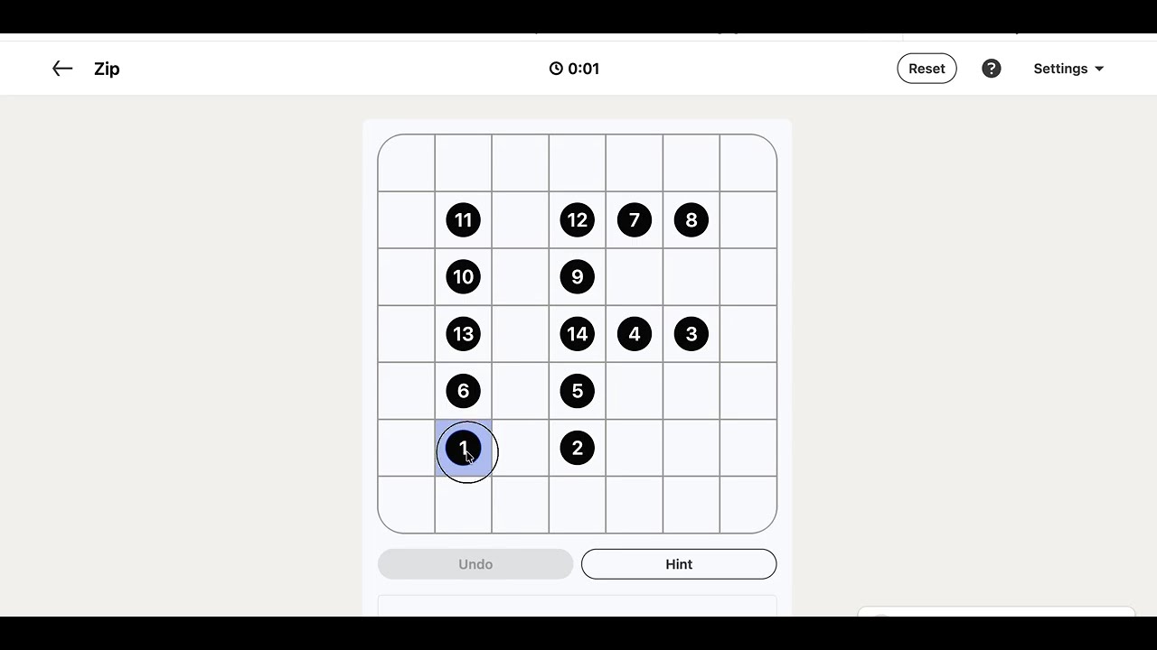 LinkedIn Zip Answer Today | 06 August 2026 - Puzzle #507