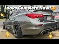 THESE 3 NEW MODS TRANSFORMED THE LOOK OF MY Q50!!!