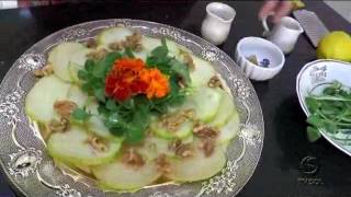 Cozinha com Salto alto - CARPACCIO DE PERA