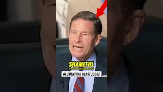 Blumenthal Calls Judicial Nominee's Refusal to Answer "Shameful" | Explosive Senate Clash