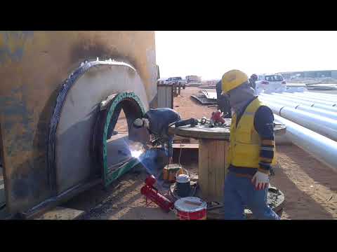 How to Fabricate a Steel Tank Clean-Out Door | API 650/653 Guide