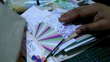 Storage solution for your scraps and making vintage ephemera using stamps:part -one. Chit-chat #13