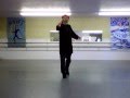 Spin and turn exercises in dance