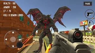 Monster Killing City Shooting II Android Gameplay #2 screenshot 2