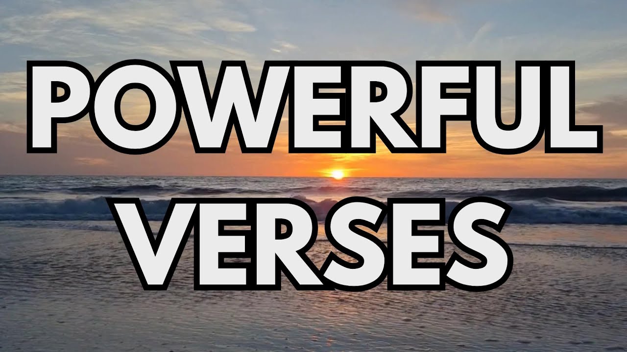 5 Powerful Bible Verses That Will Transform Your Life - YouTube