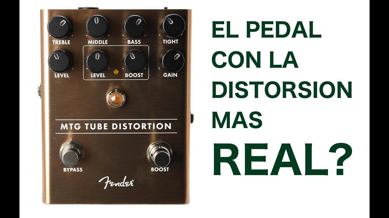 Fender MTG Tube Distortion: The most realistic distortion? - YouTube