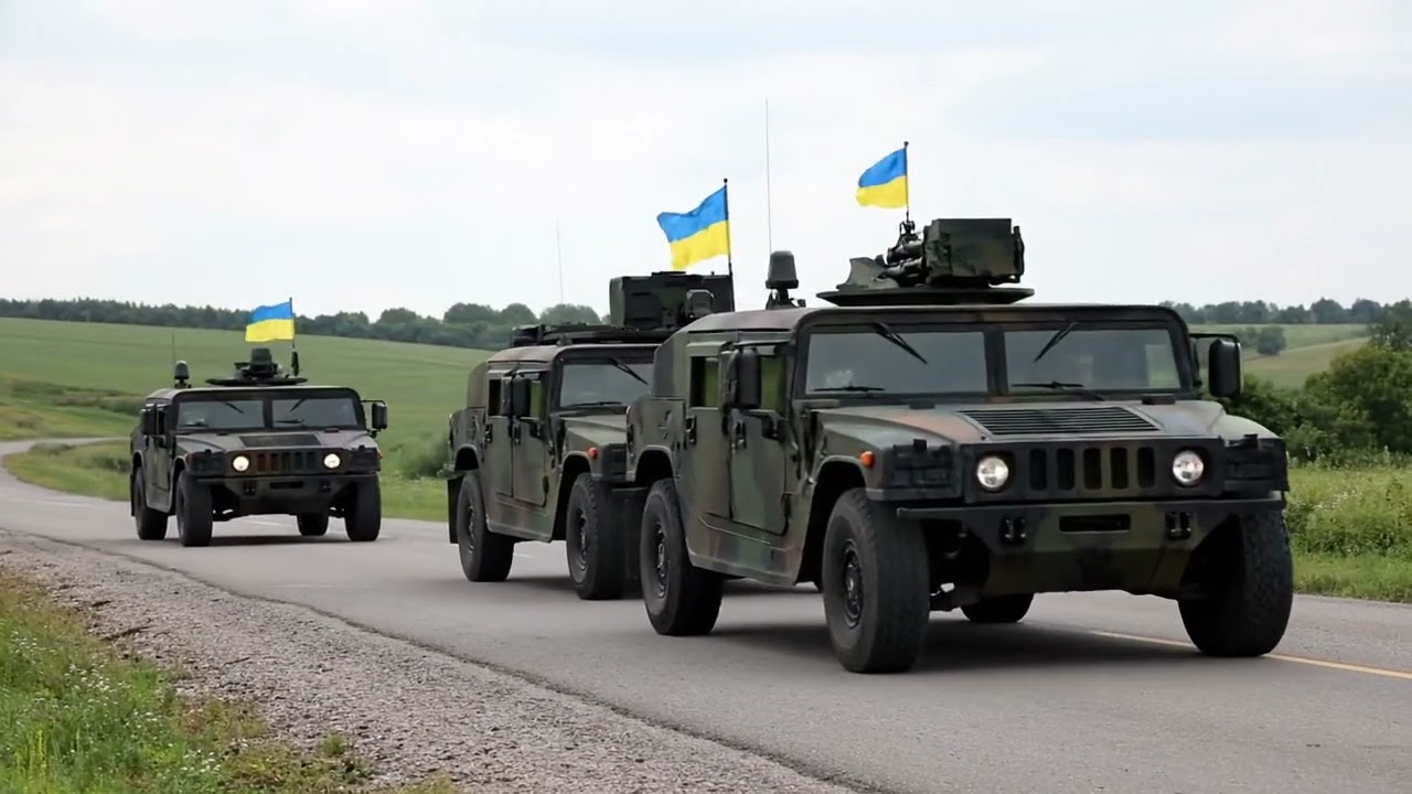 Ukrainian Hummer cars