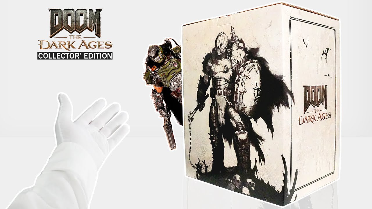 アサシンクリード リベルコレクション、DOOMセット Unboxing DOOM: The Dark Ages Collector's Edition with GAMEPLAY