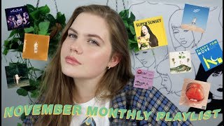 NOVEMBER MONTHLY PLAYLIST