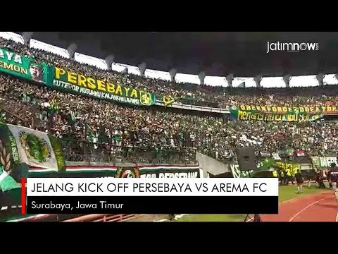 Jelang Kick Off Persebaya Vs Arema FC