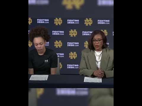 Hannah Hidalgo defended Notre Dame coach Niele Ivey 👏